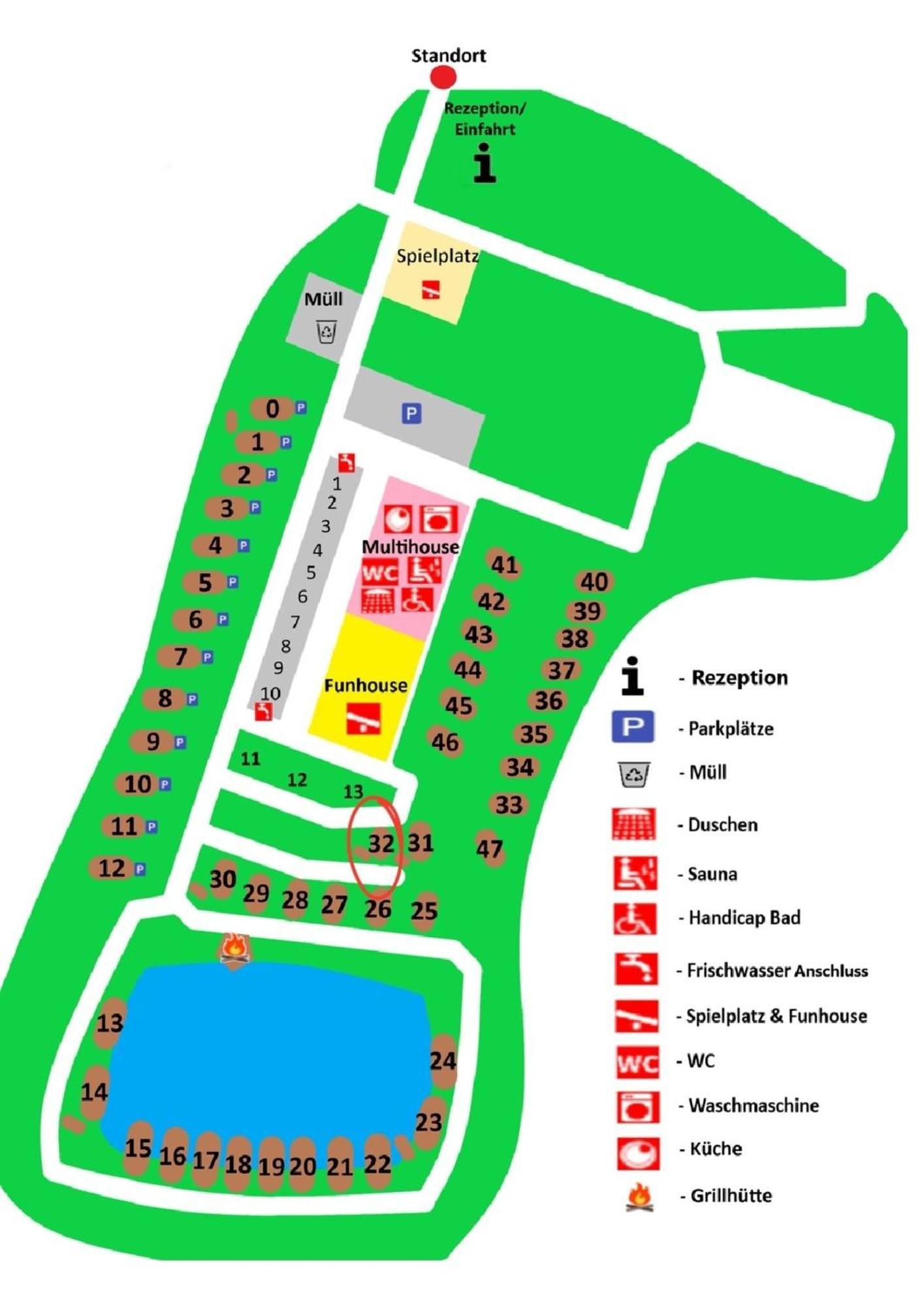 32 Familien Premium Pods "Langeoog" Villa Silberstedt Buitenkant foto